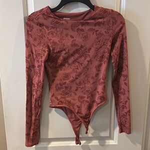 Floral Long Sleeve Bodysuit